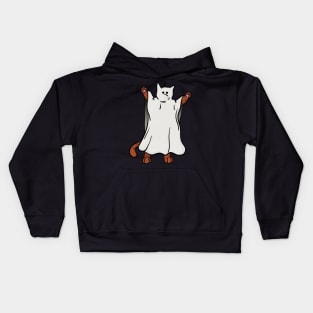 Boo Cat Boo Kids Hoodie